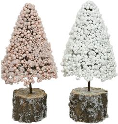 ΧΡΙΣΤΟΥΓΕΝΝΙΑΤΙΚΟ ΔΙΑΚΟΣΜΗΤΙΚΟ ΔΕΝΤΡΑΚΙ ΑΠΟ ΑΦΡΩΔΕΣ ΥΛΙΚΟ 14 X 14 CM - 621140 KAEMINGK