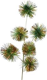 ΧΡΙΣΤΟΥΓΕΝΝΙΑΤΙΚΟ ΔΙΑΚΟΣΜΗΤΙΚΟ ΚΛΑΔΙ ΜΕ POM-POMS 65 X 12 X 23 CM - 730111 KAEMINGK