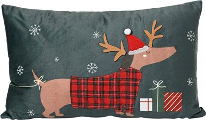 ΧΡΙΣΤΟΥΓΕΝΝΙΑΤΙΚΟ ΔΙΑΚΟΣΜΗΤΙΚΟ ΜΑΞΙΛΑΡΙ ΜΕ DEER PRINT 50 X 30 X 8 CM - 729127 KAEMINGK