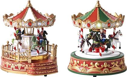 ΧΡΙΣΤΟΥΓΕΝΝΙΑΤΙΚΟ ΔΙΑΚΟΣΜΗΤΙΚΟ ΜΕ LED 19 X 19 X 23 CM - 481322 KAEMINGK