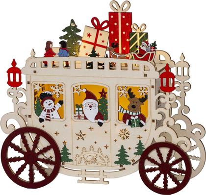 ΧΡΙΣΤΟΥΓΕΝΝΙΑΤΙΚΟ ΔΙΑΚΟΣΜΗΤΙΚΟ ΜΕ LED 8 X 25 X 23,5 CM - 489627 KAEMINGK