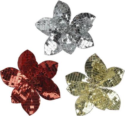 ΧΡΙΣΤΟΥΓΕΝΝΙΑΤΙΚΟ ΔΙΑΚΟΣΜΗΤΙΚΟ ''POINSETTIA'' 20 X 7 CM - 708728 KAEMINGK