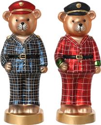 ΧΡΙΣΤΟΥΓΕΝΝΙΑΤΙΚΟ ΓΥΑΛΙΝΟ ΔΙΑΚΟΣΜΗΤΙΚΟ ''BEAR'' 10,9 X 9 X 28,5 CM - 129673 KAEMINGK