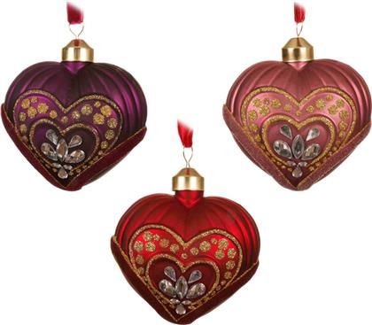 ΧΡΙΣΤΟΥΓΕΝΝΙΑΤΙΚΟ ΓΥΑΛΙΝΟ ΣΤΟΛΙΔΙ ''DIAMONDS'' 9 X 6,3 X 9,7 CM - 71014 KAEMINGK