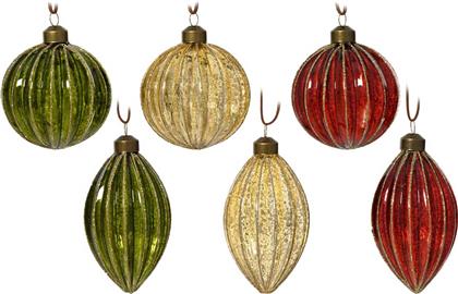 ΧΡΙΣΤΟΥΓΕΝΝΙΑΤΙΚΟ ΓΥΑΛΙΝΟ ΣΤΟΛΙΔΙ ''GLITTER LINES'' 10 CM - 71312 KAEMINGK