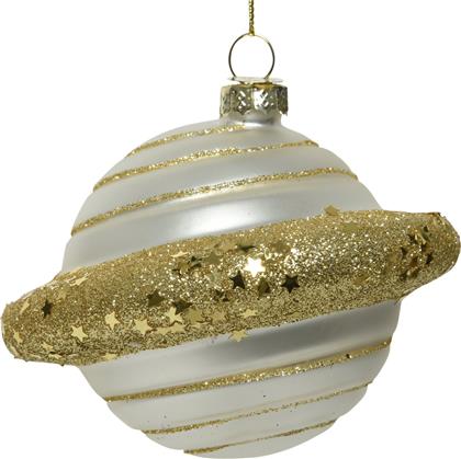 ΧΡΙΣΤΟΥΓΕΝΝΙΑΤΙΚΟ ΓΥΑΛΙΝΟ ΣΤΟΛΙΔΙ ΠΛΑΝΗΤΗΣ 4 X 4 CM - 123385 KAEMINGK