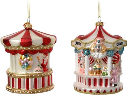 ΧΡΙΣΤΟΥΓΕΝΝΙΑΤΙΚΟ ΓΥΑΛΙΝΟ ΣΤΟΛΙΔΙ ''TENT'' 10 X 12 CM - 129654 KAEMINGK