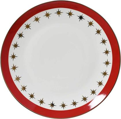 ΧΡΙΣΤΟΥΓΕΝΝΙΑΤΙΚΟ ΠΟΡΣΕΛΑΝΙΝΟ ΠΙΑΤΟ 20,3 X 12,8 X 2 CM - 604124 KAEMINGK