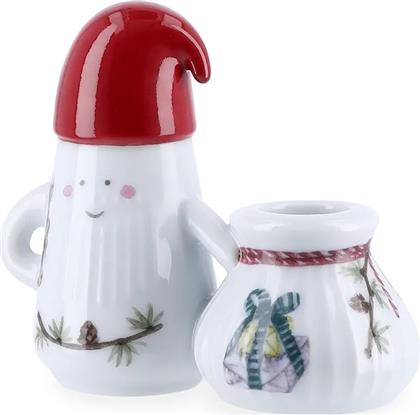 ΔΙΑΚΟΣΜΗΤΙΚΟ ΚΗΡΟΠΗΓΙΟ HAMMERSHOI CHRISTMAS 8,5 X 11,5 X 6 CM ΧΡΩΜΑ: ΑΣΠΡΟ KAHLER