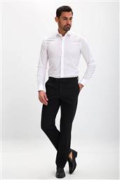 ΑΝΔΡΙΚΟ ΠΑΝΤΕΛΟΝΙ CHINO REGULAR FIT - D124000631100100 ΜΑΥΡΟ KAISER HOFF