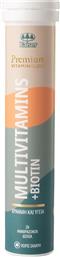 PREMIUM VITAMINOLOGY MULTIVITAMINS & BIOTIN ORANGE ΣΥΜΠΛΗΡΩΜΑ ΔΙΑΤΡΟΦΗΣ ΠΟΛΥΒΙΤΑΜΙΝΩΝ ΓΙΑ ΕΝΕΡΓΕΙΑ, ΤΟΝΩΣΗ & ΓΕΡΟ ΑΝΟΣΟΠΟΙΗΤΙΚΟ ΜΕ ΓΕΥΣΗ ΠΟΡΤΟΚΑΛΙ 20 EFFER.TABS KAISER