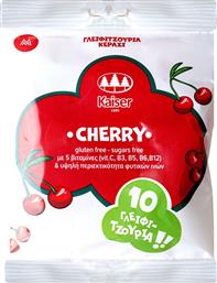 VITAMINS & NATURAL FIBERS CHERRY LOLLIPOPS ΣΥΜΠΛΗΡΩΜΑ ΔΙΑΤΡΟΦΗΣ ΓΛΕΙΦΙΤΖΟΥΡΙ ΜΕ ΒΙΤΑΜΙΝΕΣ & ΥΨΗΛΗ ΠΕΡΙΕΚΤΙΚΟΤΗΤΑ ΣΕ ΦΥΤΙΚΕΣ ΙΝΕΣ ΓΙΑ ΕΝΕΡΓΕΙΑ & ΤΟΝΩΣΗ ΜΕ ΓΕΥΣΗ ΚΕΡΑΣΙ 10 ΤΕΜΑΧΙΑ KAISER