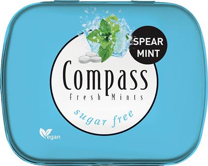 ΚΑΡΑΜΕΛΕΣ ΜΕ ΓΕΥΣΗ ΔΥΟΣΜΟ SUGARFREE FRESH MINTS (14G) COMPASS