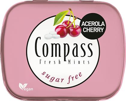 ΚΑΡΑΜΕΛΕΣ ΜΕ ΓΕΥΣΗ ΚΕΡΑΣΙ SUGARFREE FRESH MINTS (14G) COMPASS