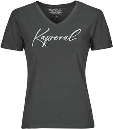 T-SHIRT ΜΕ ΚΟΝΤΑ ΜΑΝΙΚΙΑ SIGNE KAPORAL