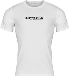 T-SHIRT ΜΕ ΚΟΝΤΑ ΜΑΝΙΚΙΑ VOKAL KAPORAL