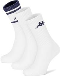 ΚΑΛΤΣΕΣ KR-ANKLE-SS25 (3-PACK) ΛΕΥΚΟ KAPPA από το MODIVO