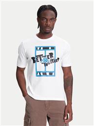 T-SHIRT 351U8JW 001 ΛΕΥΚΟ REGULAR FIT KAPPA
