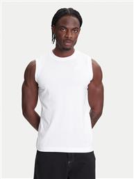 TANK TOP LOGO CORPO CADWAL 303HZB0 ΛΕΥΚΟ REGULAR FIT KAPPA