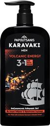 ΑΦΡΟΛΟΥΤΡΟ VOLCANIC ENERGY MEN 3ΣΕ1 (550ML) KARAVAKI