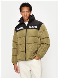 ΜΠΟΥΦΑΝ ΧΕΙΜΩΝΙΑΤΙΚΟ RETRO ESSENTIAL 60760012 ΠΡΑΣΙΝΟ REGULAR FIT KARL KANI