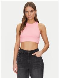 ΤΟΠ 61310125 ΡΟΖ CROPPED FIT KARL KANI