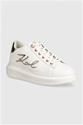 ΑΘΛΗΤΙΚΑ KAPRI ΧΡΩΜΑ: ΑΣΠΡΟ, KL62510A KARL LAGERFELD