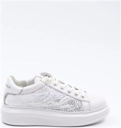 ΑΘΛΗΤΙΚΑ KAPRI ΧΡΩΜΑ: ΑΣΠΡΟ, KL62511F KARL LAGERFELD