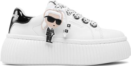 ΑΘΛΗΤΙΚΑ KL42376N ΛΕΥΚΟ KARL LAGERFELD