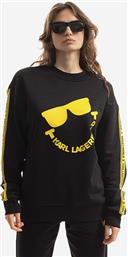 ΜΠΛΟΥΖΑ UNISEX SMILEY SWEATSHIRT ΧΡΩΜΑ: ΜΑΥΡΟ KARL LAGERFELD