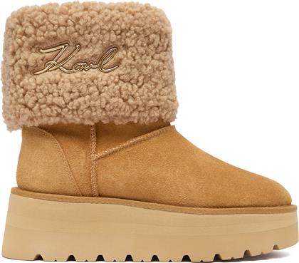 ΜΠΟΤΕΣ ΧΙΟΝΙΟΥ KL48653 ΚΑΦΕ KARL LAGERFELD