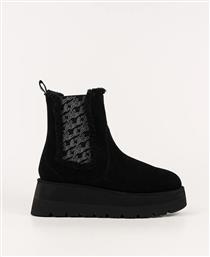 ΜΠΟΤΕΣ ΧΙΟΝΙΟΥ SKYLAR ΧΡΩΜΑ: ΜΑΥΡΟ, KL48662 KARL LAGERFELD