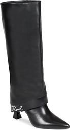 ΜΠΟΤΕΣ ΓΙΑ ΤΗΝ ΠΟΛΗ DEBUTANTE FOLD DOWN HI LEG BOOT KARL LAGERFELD