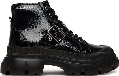 ΜΠΟΤΙΝΙΑ KL43535 ΜΑΥΡΟ KARL LAGERFELD