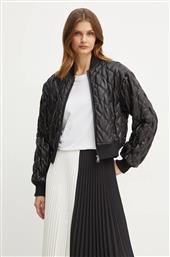 ΜΠΟΥΦΑΝ BOMBER ΓΥΝΑΙΚΕΙΟ, ΧΡΩΜΑ: ΜΑΥΡΟ, 246W1509 KARL LAGERFELD