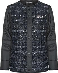 ΧΟΝΤΡΟ ΜΠΟΥΦΑΝ BOUCLE SHORT PADDED JACKET KARL LAGERFELD