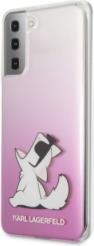 COVER CHOUPETTE FUN FOR SAMSUNG GALAXY S21+ 5G G996 GRADIENT PINK KARL LAGERFELD
