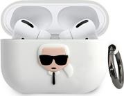 COVER KARL HEAD FOR APPLE AIRPODS PRO WHITE KLACAPSILGLWH KARL LAGERFELD