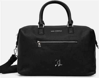 ΔΕΡΜΑΤΙΝΗ ΤΣΑΝΤΑ ΧΡΩΜΑ: ΜΑΥΡΟ, 554451.815900 KARL LAGERFELD