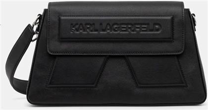 ΔΕΡΜΑΤΙΝΗ ΤΣΑΝΤΑ ΧΡΩΜΑ: ΜΑΥΡΟ, A1W30154 KARL LAGERFELD