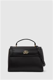 ΔΕΡΜΑΤΙΝΗ ΤΣΑΝΤΑ ΧΡΩΜΑ: ΜΑΥΡΟ, A4W30099 KARL LAGERFELD