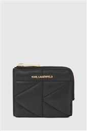 ΔΕΡΜΑΤΙΝΟ ΠΟΡΤΟΦΟΛΙ ΧΡΩΜΑ: ΜΑΥΡΟ, A4W32039 KARL LAGERFELD