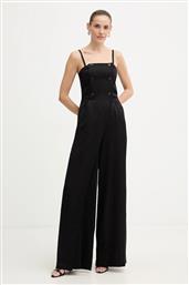 ΦΟΡΜΑ ΜΕ ΠΡΟΣΘΗΚΗ ΛΙΝΟΥ TAILORED JUMPSUIT ΧΡΩΜΑ: ΜΑΥΡΟ, B1W13010 KARL LAGERFELD