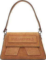 ΓΥΝΑΙΚΕΙΑ SUEDE ΤΣΑΝΤΑ ΩΜΟΥ ''K/IKON'' - A3W30064 ΚΑΜΗΛΟ KARL LAGERFELD