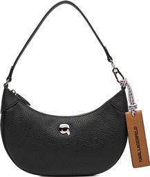 ΓΥΝΑΙΚΕΙΑ ΤΣΑΝΤΑ ΩΜΟΥ ''K/IKON PEBBLE'' - A4W30007 ΜΑΥΡΟ KARL LAGERFELD
