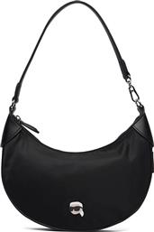 ΓΥΝΑΙΚΕΙΑ ΤΣΑΝΤΑ ΩΜΟΥ ''K/IKON PEBBLE'' - A4W30015 ΜΑΥΡΟ KARL LAGERFELD