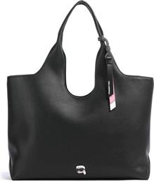 ΓΥΝΑΙΚΕΙΑ ΤΣΑΝΤΑ TOTE ''K/IKON LARGE'' - A3W30096 ΜΑΥΡΟ KARL LAGERFELD