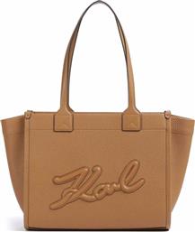 ΓΥΝΑΙΚΕΙΑ ΤΣΑΝΤΑ TOTE ''K/SKUARE MEDIUM'' - A4W30258 ΚΑΜΗΛΟ KARL LAGERFELD