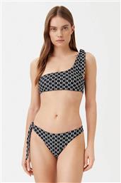 ΓΥΝΑΙΚΕΙΟ ΜΑΓΙΟ ΜΠΙΚΙΝΙ ΣΛΙΠ ΜΕ ALL-OVER MONOGRAM PRINT - A1W46042 ΜΑΥΡΟ KARL LAGERFELD
