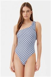 ΓΥΝΑΙΚΕΙΟ ΜΑΓΙΟ ΟΛΟΣΩΜΟ ΜΕ ΕΝΑΝ ΩΜΟ ΚΑΙ ALL-OVER MONOGRAM PRINT - A1W46043 ΣΙΕΛ KARL LAGERFELD